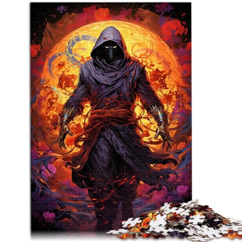 1000-teiliges Puzzle für Erwachsene, Ninja-Killer-Spielzeug, Denkspiel, Herausforderung für die Gehirnintelligenz, süchtig machendes Spielzeug, 14,96 x 20,47 Zoll 1000-teiliges Puzzle für Erwachsene, Ninja-Killer-Spielzeug, Denkspiel, Herausforderung für die Gehirnintelligenz, süchtig machendes Spielzeug, 14,96 x 20,47 Zoll von SYUNFEI