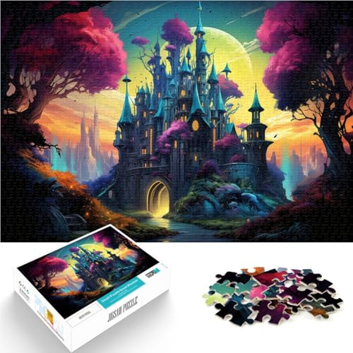 Puzzle Erwachsene, 1000 Teile, Palast, Heimdekoration, Puzzle-Spielzeug, Herausforderung die Gehirnintelligenz, süchtig machendes Spielzeug, 26x38cm, Teenager ab 14 Jahren Puzzle Erwachsene, 1000 Teile, Palast, Heimdekoration, Puzzle-Spielzeug, Herausforderung die Gehirnintelligenz, süchtig machendes Spielzeug, 26x38cm, Teenager ab 14 Jahren von SYUNFEI