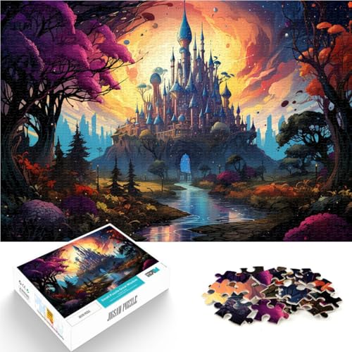Puzzle für Erwachsene, 1000 Teile, Palast-Lernpuzzle, 14,96 x 20,47 Zoll, für Teenager ab 14 Jahren von SYUNFEI