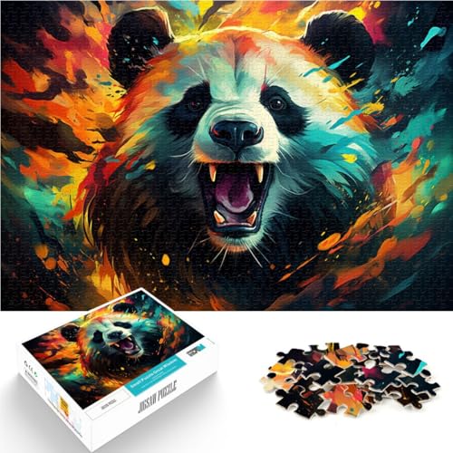Puzzle für Erwachsene, 1000 Teile, Panda-Puzzle, Lernspiel, Herausforderungsspielzeug, 19,7 x 29,5 Zoll, Lernspiel für Geburtstag, Weihnachten Puzzle für Erwachsene, 1000 Teile, Panda-Puzzle, Lernspiel, Herausforderungsspielzeug, 19,7 x 29,5 Zoll, Lernspiel für Geburtstag, Weihnachten von SYUNFEI