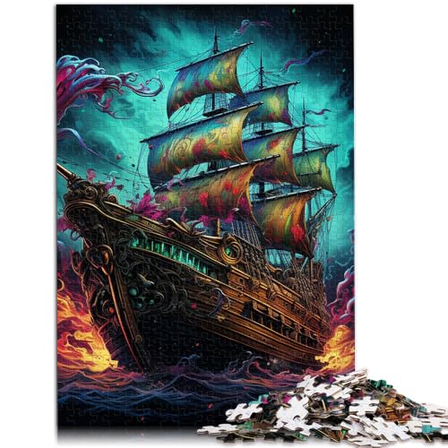 Puzzle für Erwachsene, 1000 Teile, Piratenschiff, Lernspielzeug, 19,7 x 29,5 Zoll, Teenager ab 14 Jahren Puzzle für Erwachsene, 1000 Teile, Piratenschiff, Lernspielzeug, 19,7 x 29,5 Zoll, Teenager ab 14 Jahren von SYUNFEI