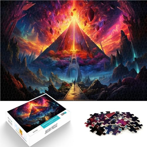 Puzzle für Erwachsene, 1000 Teile, Pyramide, Lernspiele, Heimdekorationspuzzle, Weihnachtspuzzle, Geschenke, 50 x 75 cm, für 14-Jährige Puzzle für Erwachsene, 1000 Teile, Pyramide, Lernspiele, Heimdekorationspuzzle, Weihnachtspuzzle, Geschenke, 50 x 75 cm, für 14-Jährige von SYUNFEI