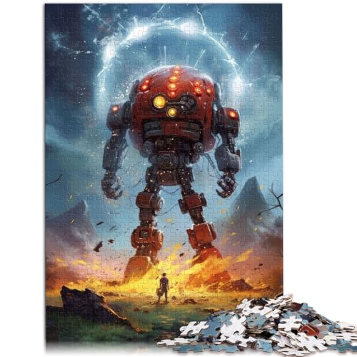 Puzzle für Erwachsene, 1000 Teile, Roboterkrieg, Lernspielzeug, Familienspiele, 14,96 x 20,47 Zoll, Heimkunstdekor für Teenager ab 14 Jahren von SYUNFEI