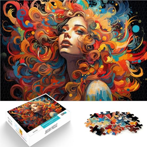 Puzzle für Erwachsene, 1000 Teile, Schönheitsmädchen, Heimdekoration, Puzzlespielzeug, 14,96 x 20,47 Zoll, Lernspiel für Geburtstag, Weihnachten Puzzle für Erwachsene, 1000 Teile, Schönheitsmädchen, Heimdekoration, Puzzlespielzeug, 14,96 x 20,47 Zoll, Lernspiel für Geburtstag, Weihnachten von SYUNFEI