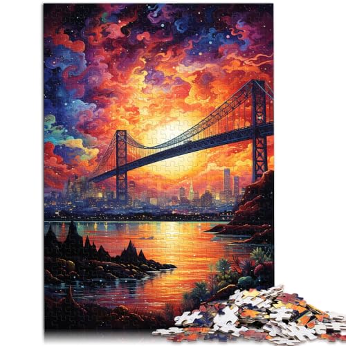 Puzzle für Erwachsene, 1000 Teile, Sydney Harbour Bridge, Denkspiel, Lernspiel für Geburtstag, Weihnachten, 26x38cm Puzzle für Erwachsene, 1000 Teile, Sydney Harbour Bridge, Denkspiel, Lernspiel für Geburtstag, Weihnachten, 26x38cm von SYUNFEI