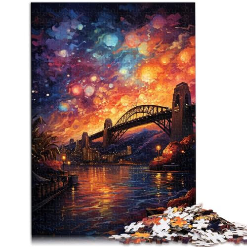 Puzzle für Erwachsene, 1000 Teile, Sydney Harbour Bridge, Denksportaufgabe, 14,96 x 20,47 Zoll, Weihnachts- und Geburtstagsgeschenke Puzzle für Erwachsene, 1000 Teile, Sydney Harbour Bridge, Denksportaufgabe, 14,96 x 20,47 Zoll, Weihnachts- und Geburtstagsgeschenke von SYUNFEI