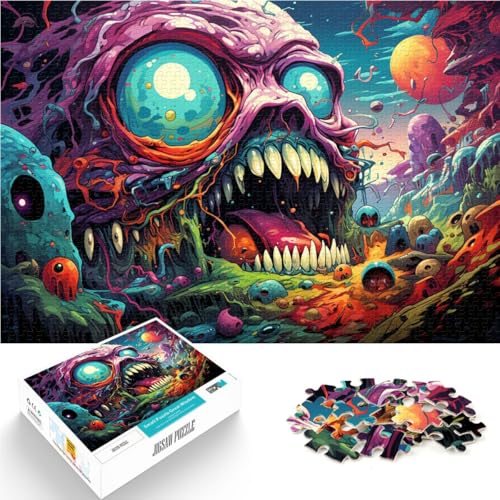 Puzzle „Teufel“ mit 1000 Teilen für Erwachsene, Denkspiel, jedes Teil ist einzigartig – anspruchsvolles Familienspiel, 50 x 75 cm, für Teenager ab 14 Jahren Puzzle „Teufel“ mit 1000 Teilen für Erwachsene, Denkspiel, jedes Teil ist einzigartig – anspruchsvolles Familienspiel, 50 x 75 cm, für Teenager ab 14 Jahren von SYUNFEI
