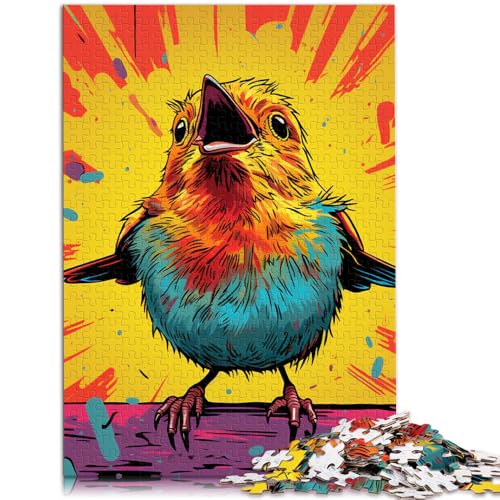 Puzzle für Erwachsene, 1000 Teile, Tier-Spatz, Denkspiel, 38x52 cm, ganze Familie Puzzle für Erwachsene, 1000 Teile, Tier-Spatz, Denkspiel, 38x52 cm, ganze Familie von SYUNFEI