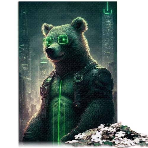 Puzzle für Erwachsene, 1000 Teile, Tiere, Quizspiel, 19,7 x 29,5 Zoll, Weihnachtspuzzle, Geschenke für Teenager ab 14 Jahren von SYUNFEI