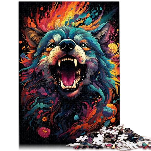 Puzzle für Erwachsene, 1000 Teile, Tierwesen, anspruchsvolles Spiel, Geschenke, 10,27 x 14,96 Zoll, Künstlersammlung, bildende Kunst von SYUNFEI