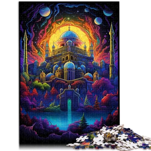 Puzzle für Erwachsene, 1000 Teile, Türkiye Hagia Sophia, Puzzlespiel, 26 x 38cm, Stressabbau für Teenager ab 14 Jahren von SYUNFEI