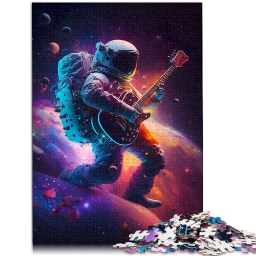 Puzzle für Erwachsene, 1000 Teile, Weltraummusiker, anspruchsvolles Spiel,50x75cm, lustige Puzzles für Teenager ab 14 Jahren von SYUNFEI