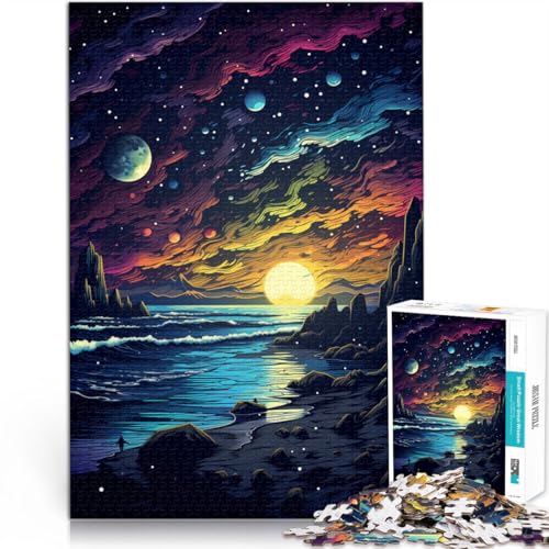 Puzzle für Erwachsene, 1000 Teile, Weltraumwelle, Familienunterhaltungsspielzeug, 14,96 x 20,47 Zoll, für die Heimdekoration, geeignet für Jugendliche ab 14 Jahren Puzzle für Erwachsene, 1000 Teile, Weltraumwelle, Familienunterhaltungsspielzeug, 14,96 x 20,47 Zoll, für die Heimdekoration, geeignet für Jugendliche ab 14 Jahren von SYUNFEI
