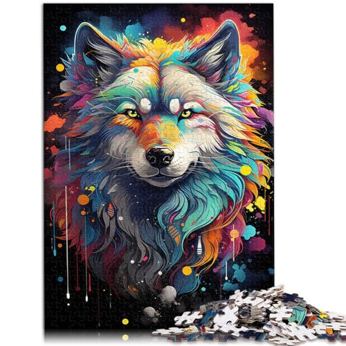 Puzzle für Erwachsene, 1000 Teile, Wolf, Denkspiel, 38x52 cm, Wanddekoration, einzigartige Geburtstags Puzzle für Erwachsene, 1000 Teile, Wolf, Denkspiel, 38x52 cm, Wanddekoration, einzigartige Geburtstags von SYUNFEI
