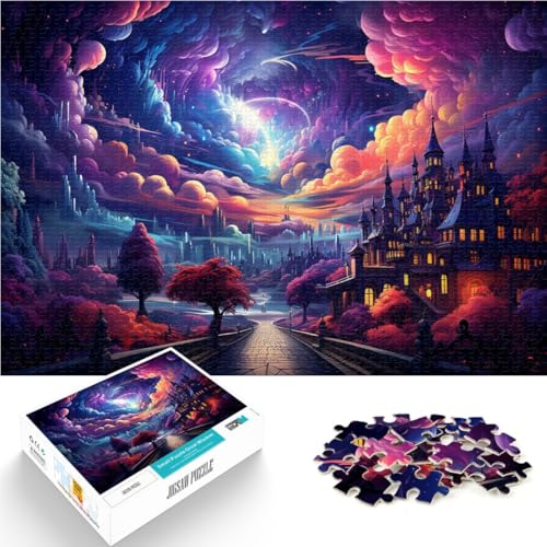 Puzzle für Erwachsene, 1000 Teile, Wolkendorf-Spielzeug, Denkspiel, anspruchsvoll, Aber unterhaltsam und humorvoll,38x52cm Puzzle für Erwachsene, 1000 Teile, Wolkendorf-Spielzeug, Denkspiel, anspruchsvoll, Aber unterhaltsam und humorvoll,38x52cm von SYUNFEI