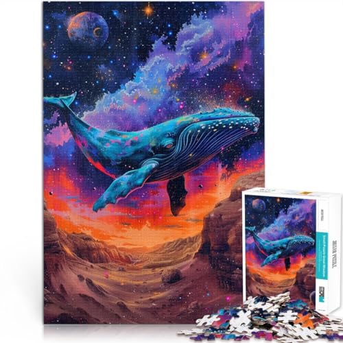 Puzzle für Erwachsene, 1000 Teile, Wüstenwal, schwierig,50x75cm, Eltern-Kind-Interaktion für Teenager ab 14 Jahren von SYUNFEI