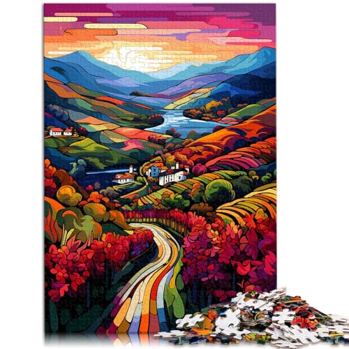 Puzzle für Erwachsene, 1000 Teile, das Douro-Tal, Spielzeug, Denkspiel,50x75cm, jedes Teil ist einzigartig – anspruchsvolles, unterhaltsames Familienspiel von SYUNFEI