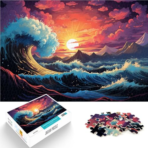 Puzzle für Erwachsene, 1000 Teile, geheimnisvolle Landschaft, Familienspaß-Puzzle, 14,96 x 20,47 Zoll, Teenager ab 14 Jahren von SYUNFEI