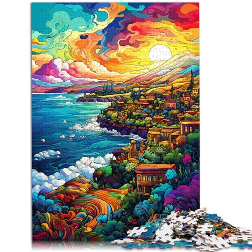 Puzzle für Erwachsene, 1000 Teile, griechisches Superparadies, Quizspiel, Lernspiel für Geburtstag, Weihnachten, 26x38cm, für 14-Jährige Puzzle für Erwachsene, 1000 Teile, griechisches Superparadies, Quizspiel, Lernspiel für Geburtstag, Weihnachten, 26x38cm, für 14-Jährige von SYUNFEI