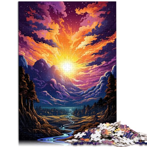 Puzzle für Erwachsene, 1000 Teile, schöne Landschaft, Puzzle für Lernspiele, Herausforderungsspielzeug, 14,96 x 20,47 Zoll, für die Heimdekoration Puzzle für Erwachsene, 1000 Teile, schöne Landschaft, Puzzle für Lernspiele, Herausforderungsspielzeug, 14,96 x 20,47 Zoll, für die Heimdekoration von SYUNFEI