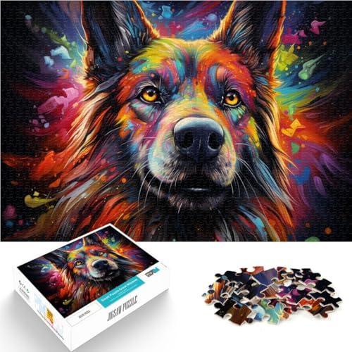 Puzzle für Erwachsene mit 1000 Teilen, Sternenhimmel-Hund, Familienspiel ganze Familie, 50 x 75 cm, Puzzle für Erwachsene mit 1000 Teilen, Sternenhimmel-Hund, Familienspiel ganze Familie, 50 x 75 cm, von SYUNFEI