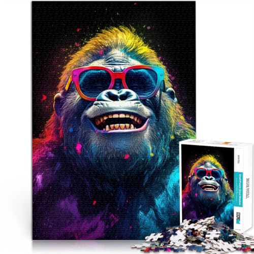 Puzzle für Erwachsene, 1000 Teile, süßes Yak-Baby-Quizspiel, 19,7 x 29,5 Zoll, Kunstwerk für Teenager ab 14 Jahren von SYUNFEI