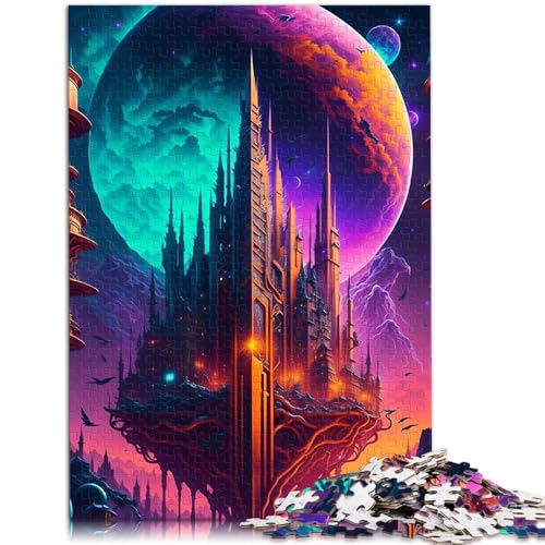 Puzzle für Erwachsene, 1000 Teile, tolles Bildpuzzle – anspruchsvolles Spiel, 19,7 x 29,5 Zoll, Weihnachtspuzzle-Geschenke von SYUNFEI