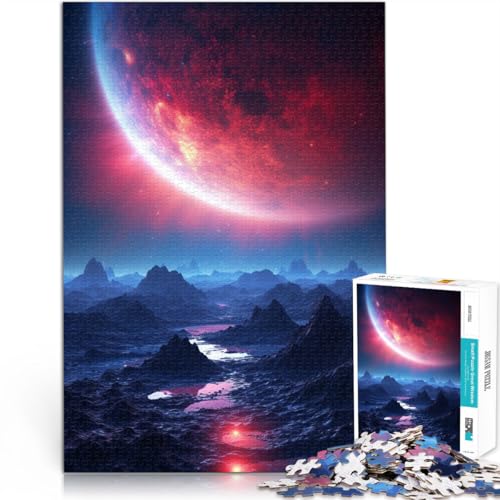 Puzzle für Erwachsene 1000 Teile Schöne, verträumte Landschaft Relax Games ganze Familie 10,27 Zoll x 14,96 Zoll von SYUNFEI