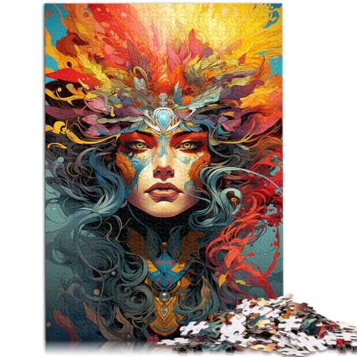Puzzle für Erwachsene, 1000 Teile für „Empowering Warriors“, Präzisionsschnitt 10,27 x 14,96 Zoll, Weihnachts-Puzzle-Geschenke von SYUNFEI