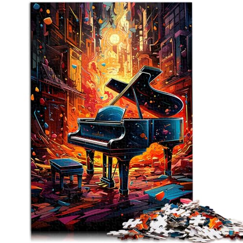 Puzzle für Erwachsene, 1000-teiliges Art-Piano-Puzzle – anspruchsvolles Spiel, 14,96 x 20,47 Zoll, einzigartige Geburtstags Puzzle für Erwachsene, 1000-teiliges Art-Piano-Puzzle – anspruchsvolles Spiel, 14,96 x 20,47 Zoll, einzigartige Geburtstags von SYUNFEI