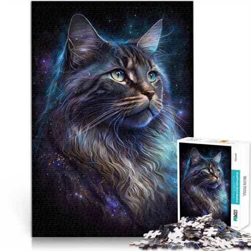 Puzzle für Erwachsene, 1000-teiliges Fantasy-Löwen-Puzzle – anspruchsvolles Spiel,50x75cm, anspruchsvolles, unterhaltsames Spiel für die ganze Familie Puzzle für Erwachsene, 1000-teiliges Fantasy-Löwen-Puzzle – anspruchsvolles Spiel,50x75cm, anspruchsvolles, unterhaltsames Spiel für die ganze Familie von SYUNFEI