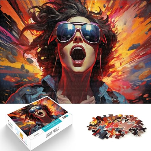 Puzzle 2000 Teile für Erwachsene, Reisepuzzle, Mitmachspiel, ganze Familie, 70 x 100 cm, für Teenager ab 14 Jahren von SYUNFEI