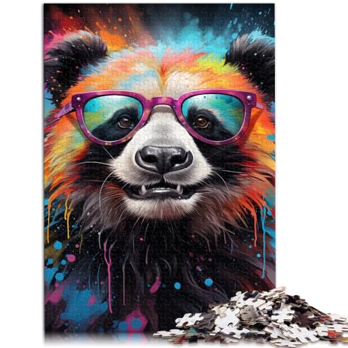 Puzzle für Erwachsene, 2000 Teile, Art Panda Toy, Denkspiel, 27,56 x 39,37 Zoll, Teenager ab 14 Jahren von SYUNFEI