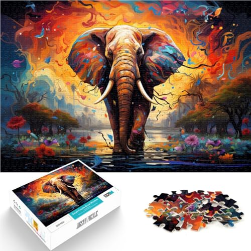 Puzzle für Erwachsene, 2000 Teile, Elefant, Lernspiele, Heimdekoration, Puzzle, 27,56 x 39,37 Zoll, Stressabbau Puzzle für Erwachsene, 2000 Teile, Elefant, Lernspiele, Heimdekoration, Puzzle, 27,56 x 39,37 Zoll, Stressabbau von SYUNFEI