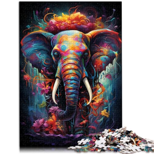 Puzzle für Erwachsene, 2000 Teile, Elefanten-Quizspiel, 27,56 x 39,37 Zoll, tolles Geschenk für Teenager ab 14 Jahren von SYUNFEI
