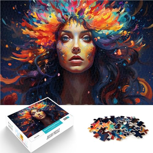 Puzzle für Erwachsene, 2000 Teile, Fantasie-Frauenkunst, Denksportaufgabe, 60 x 90 cm, Lernspiel für Geburtstag, Weihnachten Puzzle für Erwachsene, 2000 Teile, Fantasie-Frauenkunst, Denksportaufgabe, 60 x 90 cm, Lernspiel für Geburtstag, Weihnachten von SYUNFEI