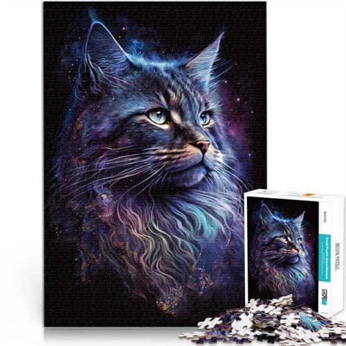 Puzzle für Erwachsene, 2000 Teile, Fantasy-Dschungellöwe, anspruchsvolles Spiel, Puzzle, 70 x 100 cm, EIN Kunstwerk, geeignet für Jugendliche ab 14 Jahren von SYUNFEI