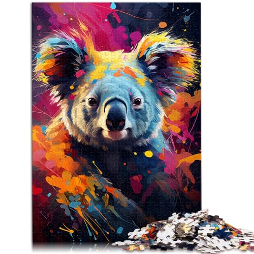 Puzzle für Erwachsene mit 2000 Teilen, Farbzeichnung eines Koalas, Denkspiel mit passendem Poster und Quizblatt, 70 x 100 cm, für 14-Jährige Puzzle für Erwachsene mit 2000 Teilen, Farbzeichnung eines Koalas, Denkspiel mit passendem Poster und Quizblatt, 70 x 100 cm, für 14-Jährige von SYUNFEI
