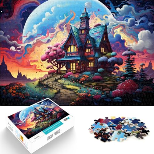 Puzzle für Erwachsene, 2000 Teile, buntes Graffiti-Haus, anspruchsvolles Spiel, tolles Geschenk für Spiele, 27,56 x 39,37 Zoll, für Teenager ab 14 Jahren Puzzle für Erwachsene, 2000 Teile, buntes Graffiti-Haus, anspruchsvolles Spiel, tolles Geschenk für Spiele, 27,56 x 39,37 Zoll, für Teenager ab 14 Jahren von SYUNFEI