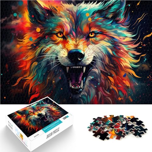 Puzzle für Erwachsene, 2000 Teile, Grauer Wolf, Spielzeug, Denkspiel, 27,56 x 39,37 Zoll, tolle Geschenke und Spielzeuge für Teenager ab 14 Jahren Puzzle für Erwachsene, 2000 Teile, Grauer Wolf, Spielzeug, Denkspiel, 27,56 x 39,37 Zoll, tolle Geschenke und Spielzeuge für Teenager ab 14 Jahren von SYUNFEI