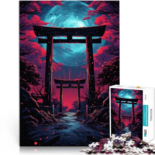 Puzzle für Erwachsene, 2000 Teile, Japanisches Torii-Tor, Denkspiel, 27,56 x 39,37 Zoll, Lernspiel für Geburtstag, Weihnachten Puzzle für Erwachsene, 2000 Teile, Japanisches Torii-Tor, Denkspiel, 27,56 x 39,37 Zoll, Lernspiel für Geburtstag, Weihnachten von SYUNFEI
