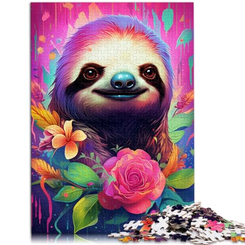Puzzle 2000 Teile für Erwachsene Art Animal Faultier Denkspiel ganze Familie 27,56 Zoll x 39,37 Zoll für 14-Jährige Puzzle 2000 Teile für Erwachsene Art Animal Faultier Denkspiel ganze Familie 27,56 Zoll x 39,37 Zoll für 14-Jährige von SYUNFEI