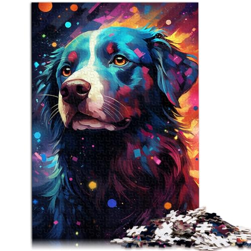 2000-teiliges Puzzle für Erwachsene, farbenfroher Kunsthund, Lernspiel, Herausforderungsspielzeug, Lernspiel für Geburtstag, Weihnachten, 27,56 x 39,37 Zoll 2000-teiliges Puzzle für Erwachsene, farbenfroher Kunsthund, Lernspiel, Herausforderungsspielzeug, Lernspiel für Geburtstag, Weihnachten, 27,56 x 39,37 Zoll von SYUNFEI