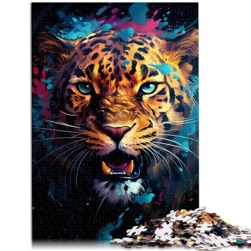 Puzzle 2000 Teile für Erwachsene, Leopard, Lernspiel, Herausforderungsspielzeug, ganze Familie, 70 x 100 cm, für Teenager ab 14 Jahren Puzzle 2000 Teile für Erwachsene, Leopard, Lernspiel, Herausforderungsspielzeug, ganze Familie, 70 x 100 cm, für Teenager ab 14 Jahren von SYUNFEI