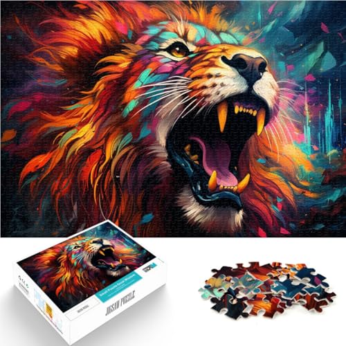 Puzzle für Erwachsene, 2000 Teile, Löwe, Spielzeug, Denkspiel, 70x100cm, Geschenke für Freunde und Familie, für Teenager ab 14 Jahren Puzzle für Erwachsene, 2000 Teile, Löwe, Spielzeug, Denkspiel, 70x100cm, Geschenke für Freunde und Familie, für Teenager ab 14 Jahren von SYUNFEI