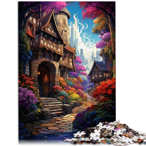 Puzzle für Erwachsene, 2000 Teile, Psychedelia in einem Fantasy-Dorf, Spielzeug, Denkspiel, 27,56 x 39,37 Zoll, Herausforderung der Gehirnintelligenz, süchtig machendes Spielzeug Puzzle für Erwachsene, 2000 Teile, Psychedelia in einem Fantasy-Dorf, Spielzeug, Denkspiel, 27,56 x 39,37 Zoll, Herausforderung der Gehirnintelligenz, süchtig machendes Spielzeug von SYUNFEI