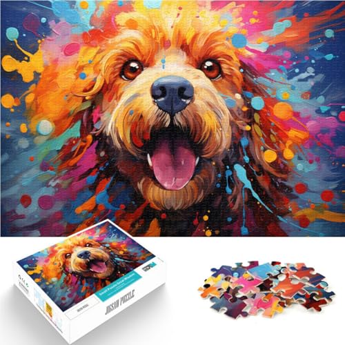 Puzzle für Erwachsene, 2000 Teile, Pudel-Puzzle, Geschenke, jedes Teil ist einzigartig – anspruchsvolles Familienspiel, 27,56 x 39,37 Zoll, für Teenager ab 14 Jahren von SYUNFEI