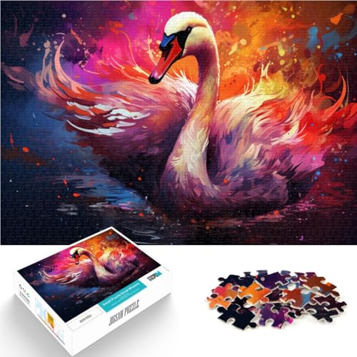 Puzzle für Erwachsene, 2000 Teile, Schwanenspielzeug, Denkspiel, 27,56 x 39,37 Zoll, Heimkunstdekor für Teenager ab 14 Jahren Puzzle für Erwachsene, 2000 Teile, Schwanenspielzeug, Denkspiel, 27,56 x 39,37 Zoll, Heimkunstdekor für Teenager ab 14 Jahren von SYUNFEI