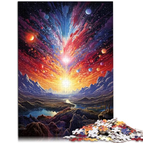 Puzzle für Erwachsene mit 2000 Teilen, Sternenplateau-Universum, Denkspiel, Stressabbau, schwierige Herausforderung, 70 x 100 cm von SYUNFEI