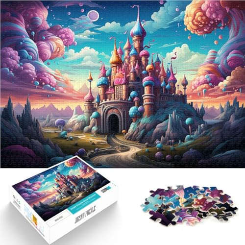 Puzzle für Erwachsene mit 2000 Teilen „Candy Castle“, Denkspiel, ganze Familie, 70 x 100 cm, für Teenager ab 14 Jahren Puzzle für Erwachsene mit 2000 Teilen „Candy Castle“, Denkspiel, ganze Familie, 70 x 100 cm, für Teenager ab 14 Jahren von SYUNFEI